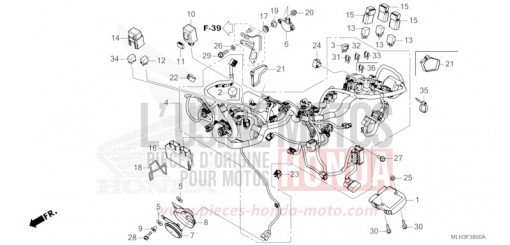 FAISCEAU DES FILS CMX500AS de 2025